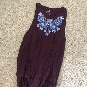 american eagle soft and sexy tank top size:small